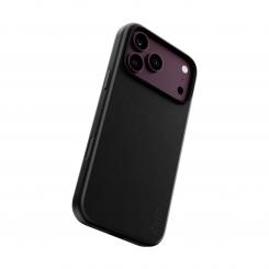 PanzerGlass CARE by ® Solo Vegan Leather Case Black w. MagSafe iPhone 18 Pro Max | 17 Pro Max funda para teléfono móvil Negro