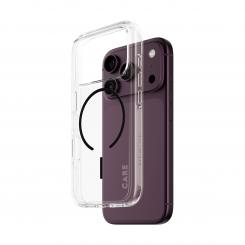 PanzerGlass CARE by ® Urban Explorer Case Transparent w. Black MagSafe iPhone 18 Pro | 17 Pro funda para teléfono móvil Transparente
