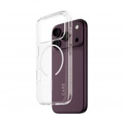 PanzerGlass CARE by ® Urban Explorer Case Transparent w. White MagSafe iPhone 18 Pro | 17 Pro funda para teléfono móvil Transparente