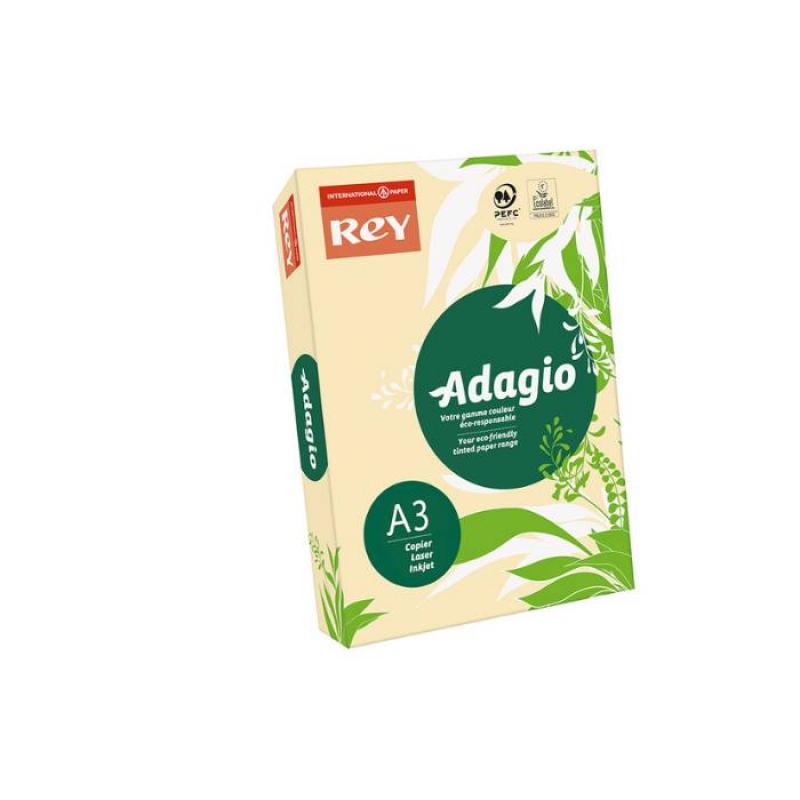 Papel Adagio Arena Pálido A3 80G 500 HOJAS