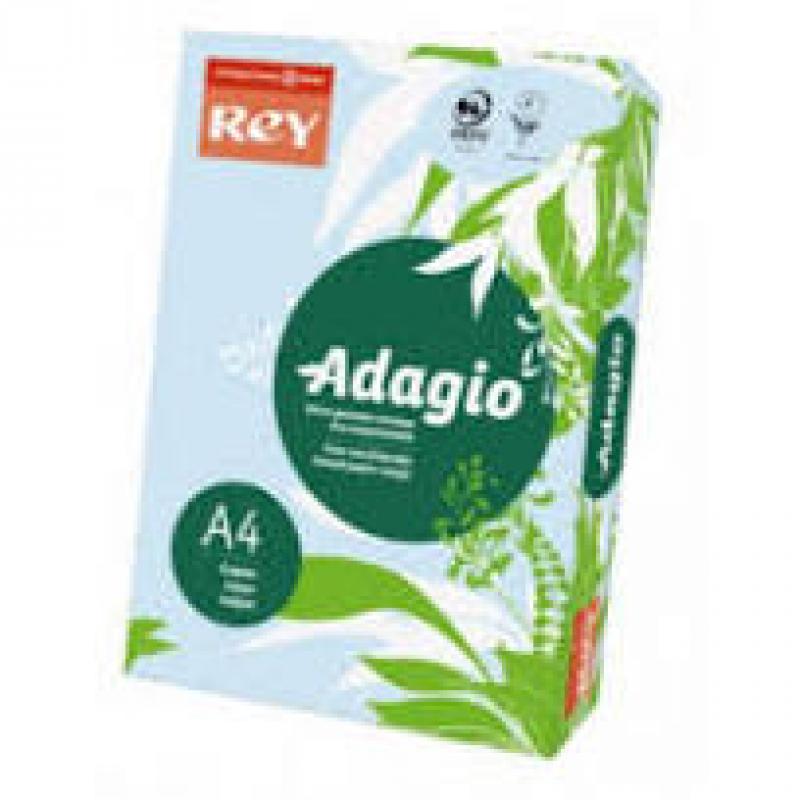 Papel Adagio Azul Celeste  Pálido A4 160G 250 HOJAS