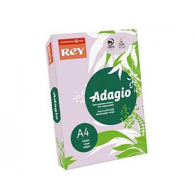 Papel Adagio Malva Pálido A4 80G 500 HOJAS CODE 28