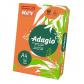 Papel Adagio Naranja intenso Intenso A4 160G 125 HOJAS