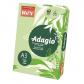 Papel Adagio Verde Esmeralda Pálido A3 160G 500 HOJAS