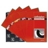 CARBOPLAN Caja 100 rojo para manualidades