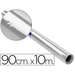 Papel celofan LIDERPAPEL transparente rollo 0,90x10 mt