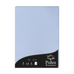 Papel Clairefontaine Pollen A4 120G 50H Azul Lavanda