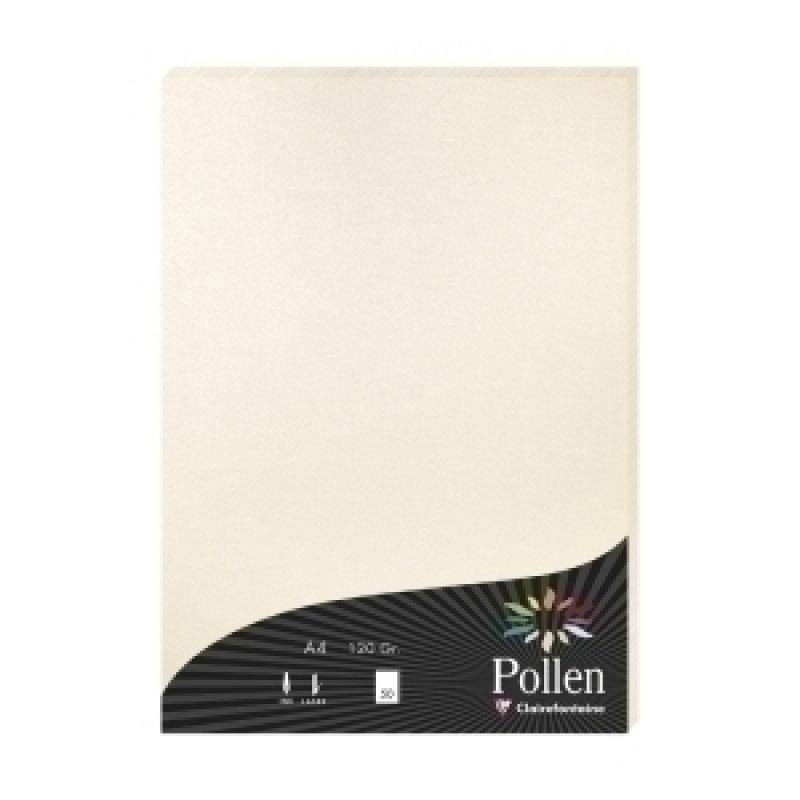 papel-clairefontaine-pollen-a4-120g-50h-marfil-metalizado