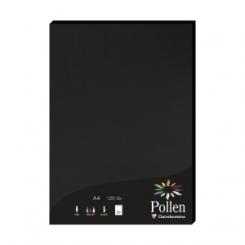 Papel Clairefontaine Pollen A4 120G 50H Negro