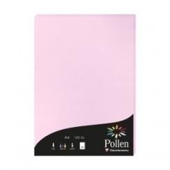 Papel Clairefontaine Pollen A4 120G 50H Rosa Peladilla