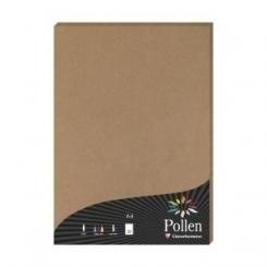 Papel Clairefontaine Pollen A4 135G 50H Kraft
