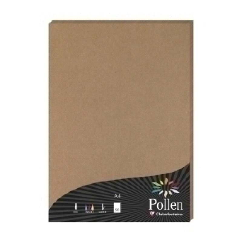 papel-clairefontaine-pollen-a4-135g-50h-kraft