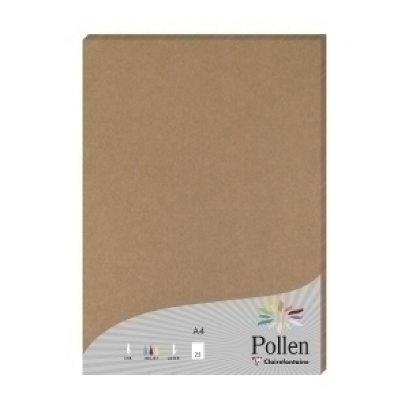 papel-clairefontaine-pollen-a4-200g-25h-kraft