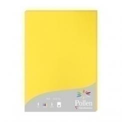 Papel Clairefontaine Pollen A4 210G 25H Amarillo Sol
