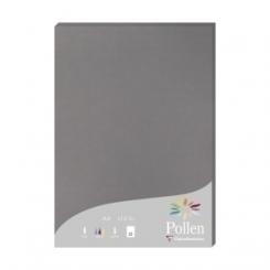 Papel Clairefontaine Pollen A4 210G 25H Gris Acero