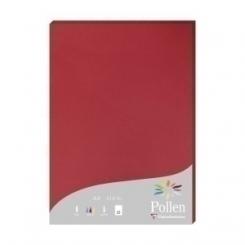 Papel Clairefontaine Pollen A4 210G 25H Grosella