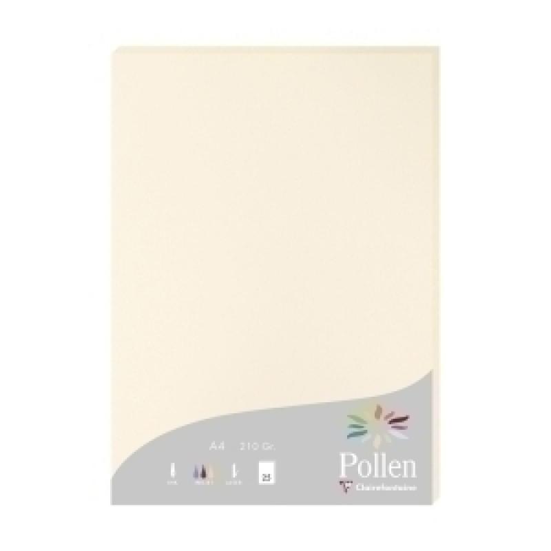 papel-clairefontaine-pollen-a4-210g-25h-marfil