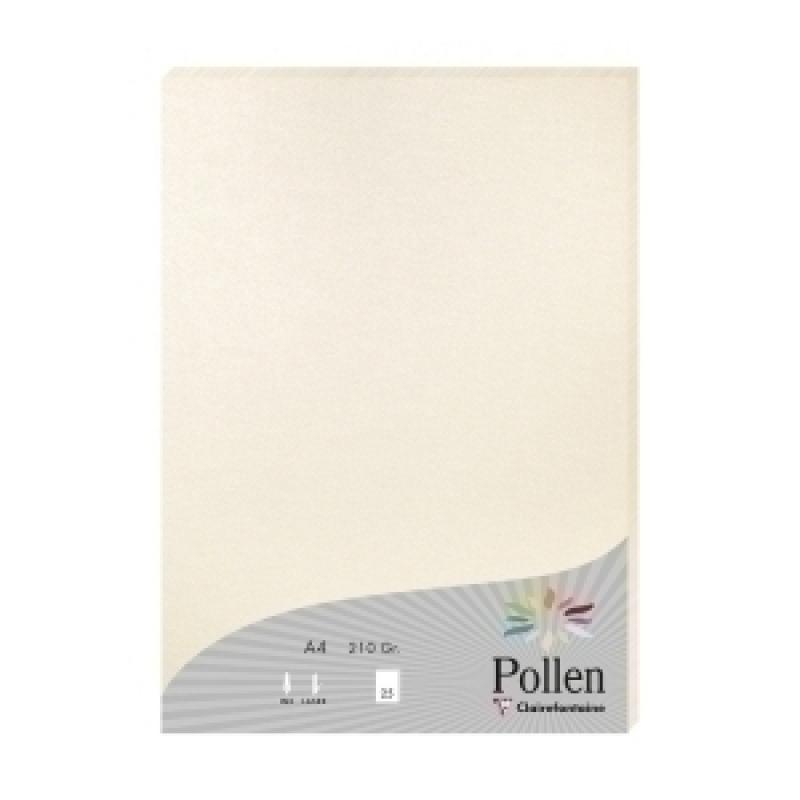 papel-clairefontaine-pollen-a4-210g-25h-marfil-metalizado