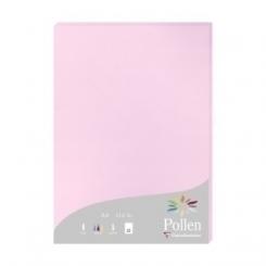 Papel Clairefontaine Pollen A4 210G 25H Rosa Peladilla