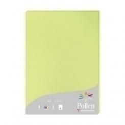 Papel Clairefontaine Pollen A4 210G 25H Verde Yema