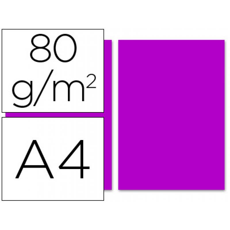 papel-color-liderpapel-a4-80gr-m2-fucsia-paquete-de-100