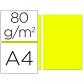 papel-color-liderpapel-a4-80gr-m2-limon-paquete-de-100