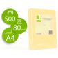 papel-color-q-connect-din-a4-80gr-champagne-paquete-de-500-hojas
