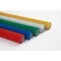 Papel Crepe (Pinocho) Sadipal Aluminio 0,5X1,5 M Plata