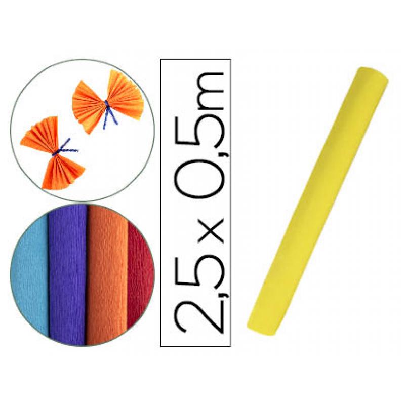 papel-crespon-liderpapel-rollo-de-50-cm-x-25-m-85gr-m2-amarillo