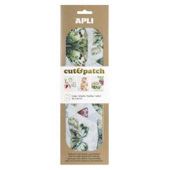 APLI Papel Cut&Patch Mariposas 3H.