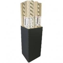 Papel De Regalo Rollo Clairefontaine 0,7X2M (Caja De 30) 70G Kraft Nature
