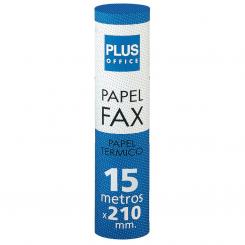 Papel Fax Plus Termico 210  mm x15Mx12