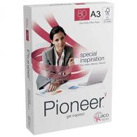 Papel fotocopiadora Pioneer DIN A3 80 gramos paquete de 500 hojas