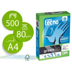 Papel Tecno green Steinbeis Classic 100% Reciclado DIN A4 80 gramos Paquete De 500 Hojas