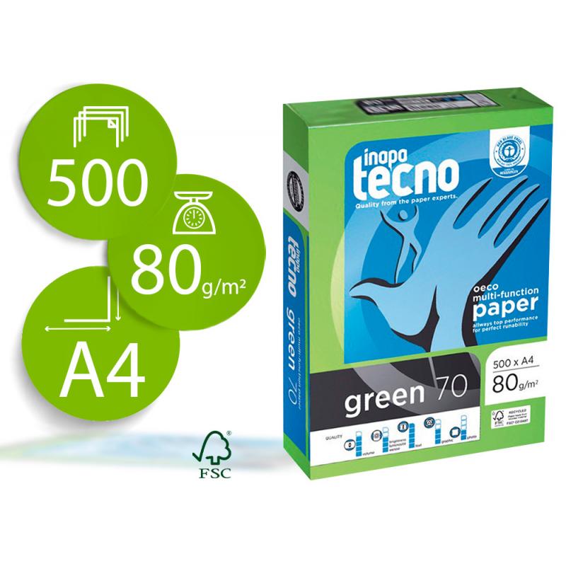 papel-fotocopiadora-tecno-green-100-reciclado-din-a4-80-gramos-paquete-de-500-hojas