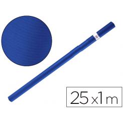 Papel kraft LIDERPAPEL azul azurita turquesa rollo 25x1 mt