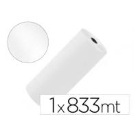 Papel Kraft LIDERPAPEL Blanco Bobina 1 Mt X 833 Mt especial para embalaje, peso 50 Kg