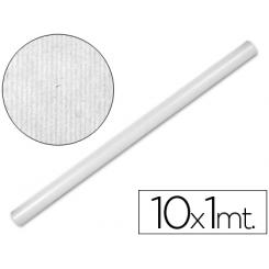 Papel kraft LIDERPAPEL blanco rollo 10x1 mt
