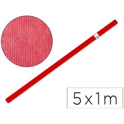 Papel kraft LIDERPAPEL rojo rollo de 5x1 mt