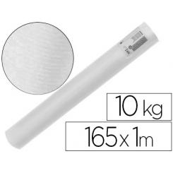 Papel kraft verjurado LIDERPAPEL blanco ancho 1mt longitud 165 mt gramaje 60 gr peso 10 kg