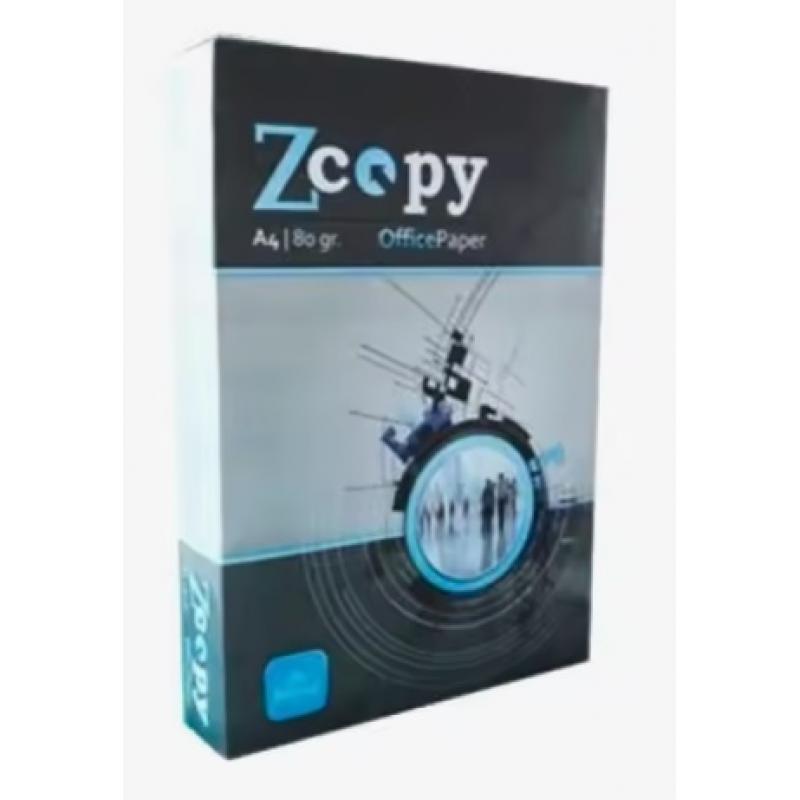 Papel Multifuncion Zcopy A4 80 gr. 500H Blanco