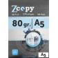 Papel Multifuncion Zcopy A5 80 gr. 500H Blanco