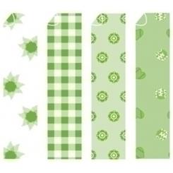 Papel Para Origami 20X20 Verde-2 20H
