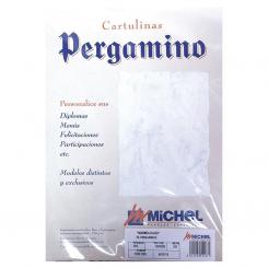 Papel Pergamino A4 25H Marmolead.Gris