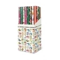 Papel Regalo Rollo TV 0,7X5 Navidad (40)