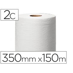 Papel Secamanos Central 2 Capas 150,2 mts Para Dispensador M2 Rollos