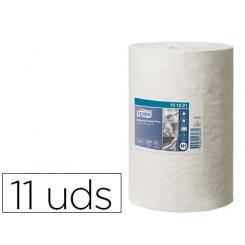 Papel Secamanos TORK Secado Extra Ancho 215 mm Largo 74,9 mt 2 Capas Para Dispensador M1 Paquete De 11 Unidades