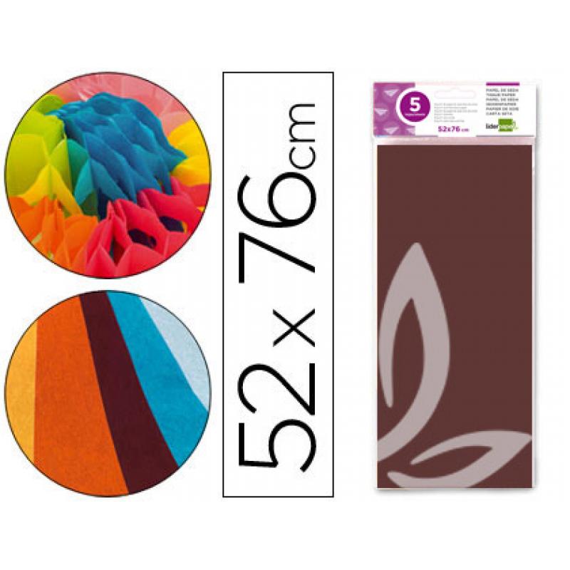 papel-seda-liderpapel-52x76cm-18gr-m2-bolsa-de-5-hojas-marron
