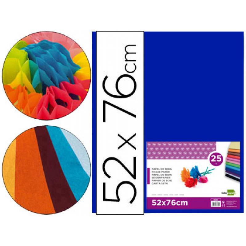 papel-seda-liderpapel-azul-52x76-cm-18-gr-paquete-de-25-hojas