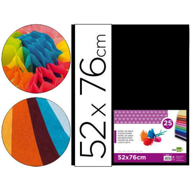 papel-seda-liderpapel-negro-52x76-cm-18-gr-paquete-de-25-hojas